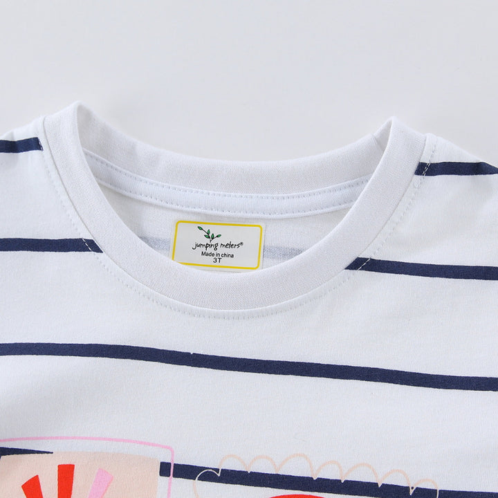 Children's T-Shirt with colorful rainbow and cheerful sun design Mune Fashion