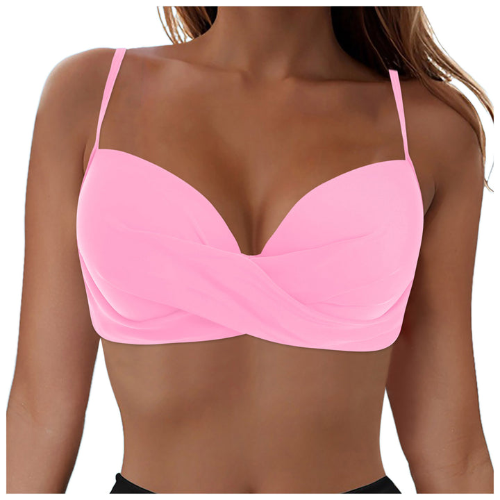 Ladies Elegant Bikini Top with Wrap Design Mune Fashion