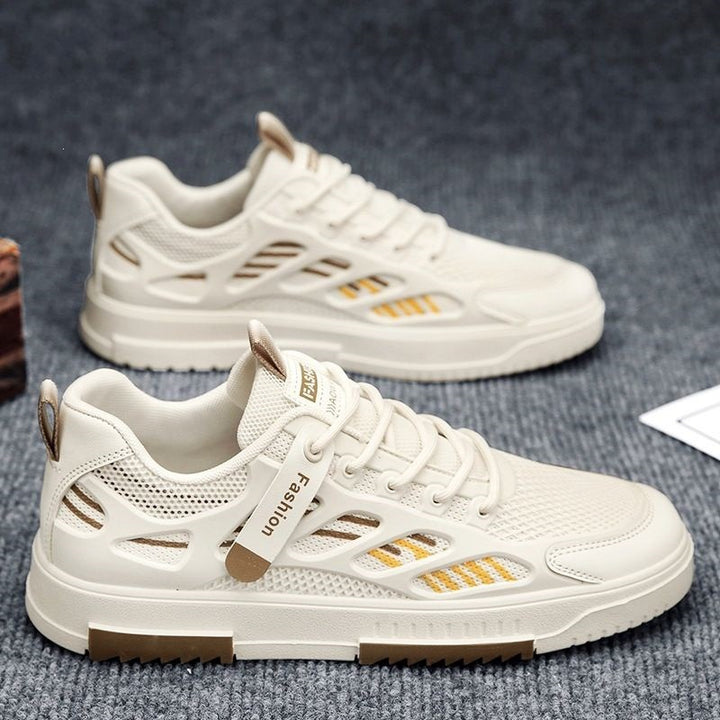 Men's Sporty Sneakers with Durable Upper Material Mune Fashion