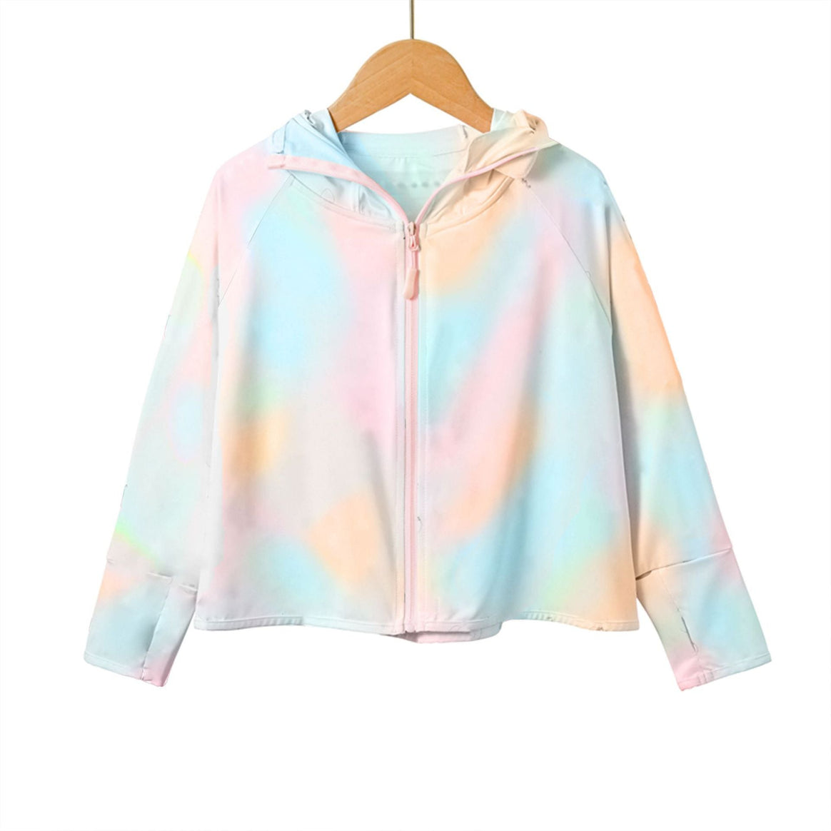 Women Lightweight Sports Jacket with Hood and Playful Animal Design Mune Fashion