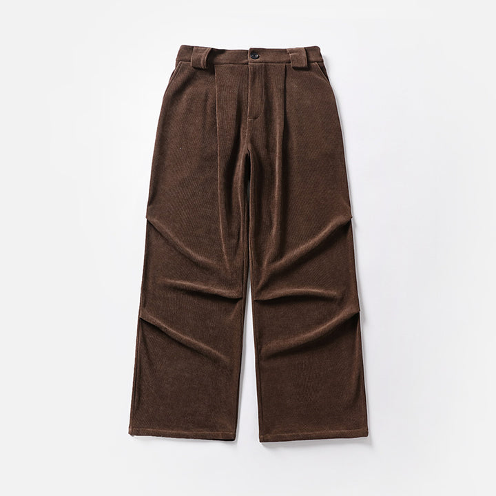 Women pleated trousers with wide leg and high waist Mune Fashion