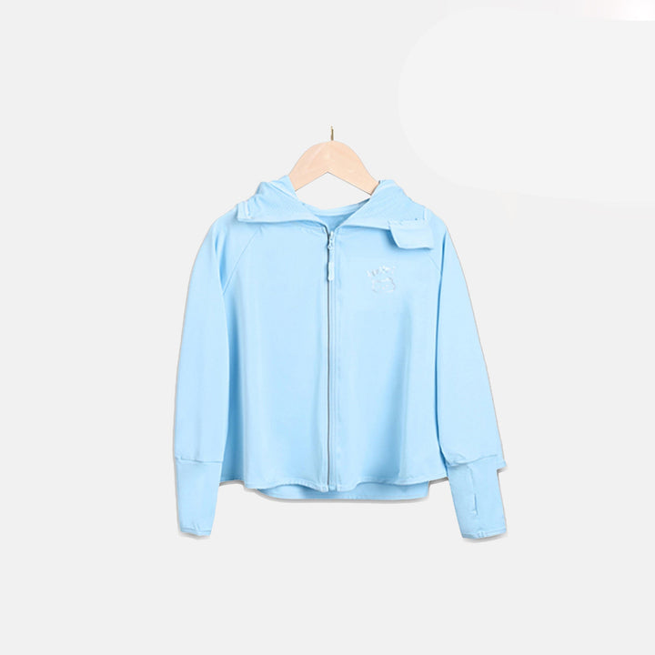 Women Lightweight UV Protection Outdoor Jacket with Hood Mune Fashion