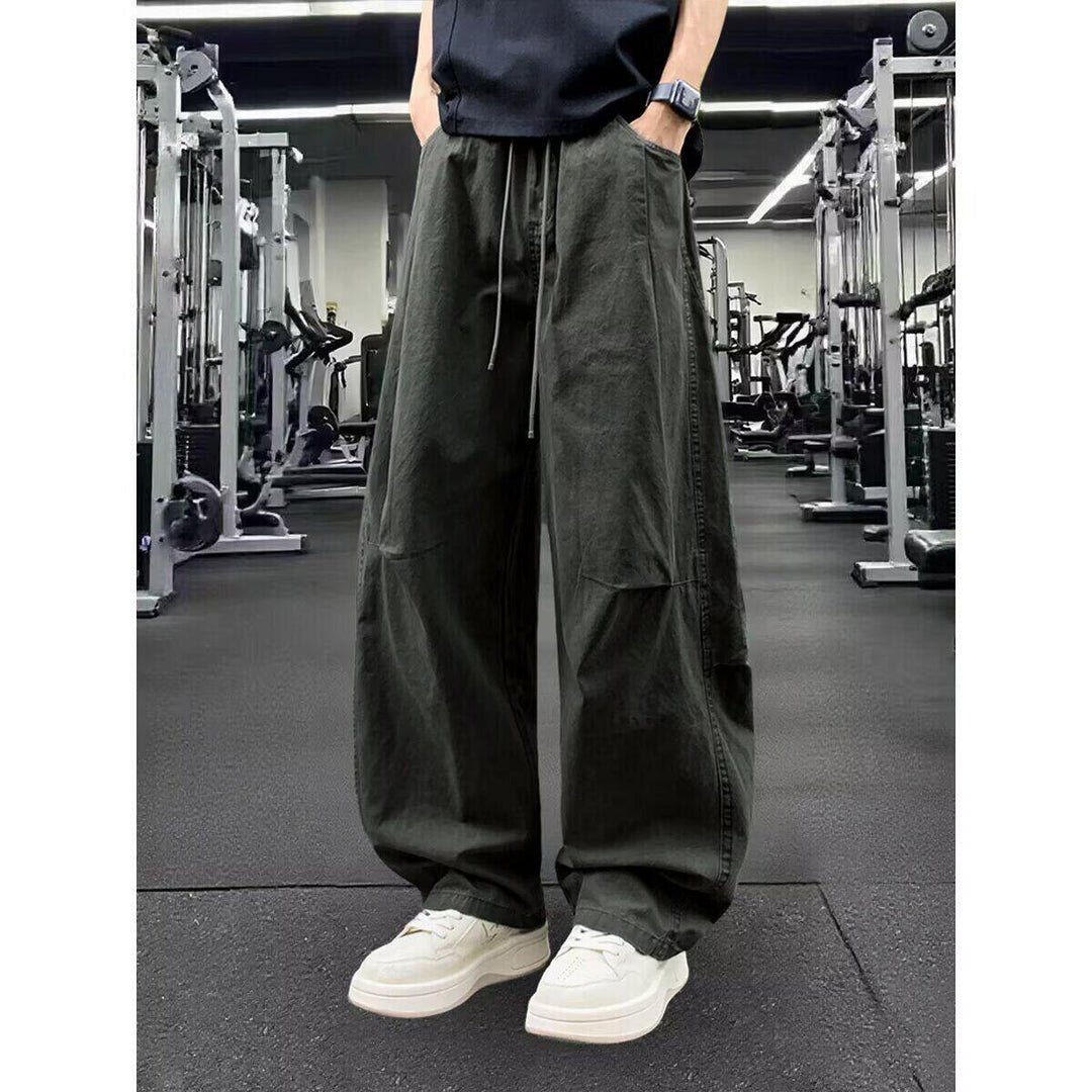 Men's Comfortable Cargo Pants with Wide Leg Mune Fashion