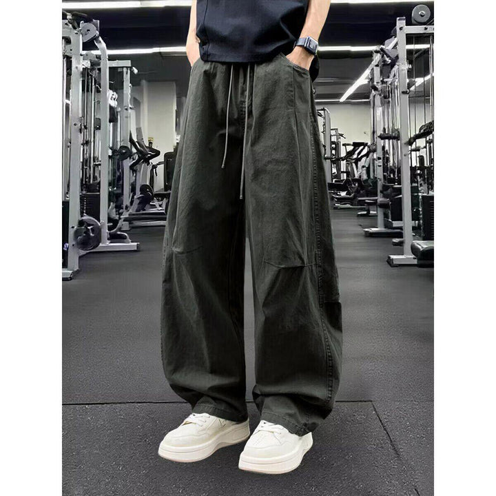 Men's Comfortable Cargo Pants with Wide Leg Mune Fashion