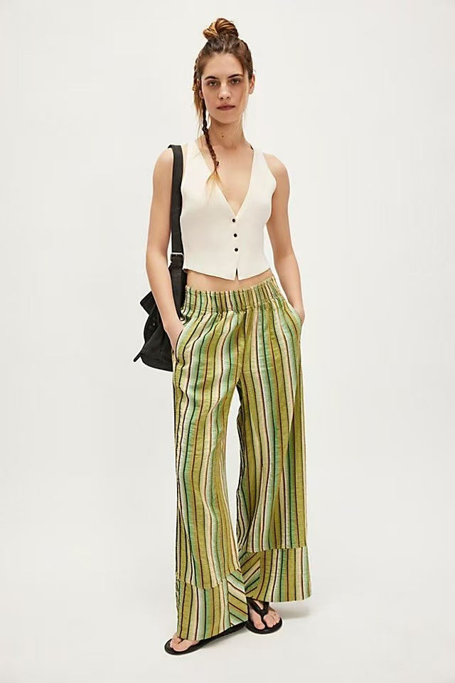 Ladies Fashionable and Casual Summer Pants Mune Fashion