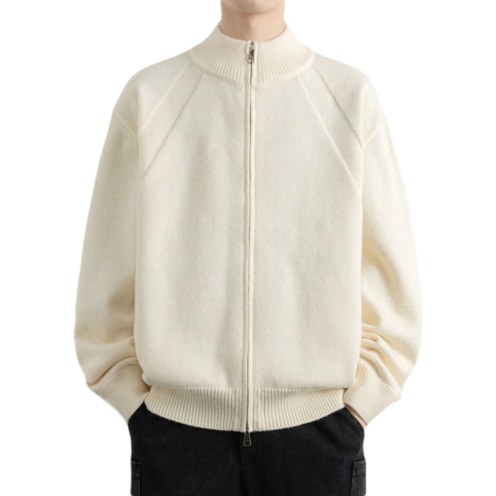 Men's Stylish Zip-Up Cardigan Mune Fashion