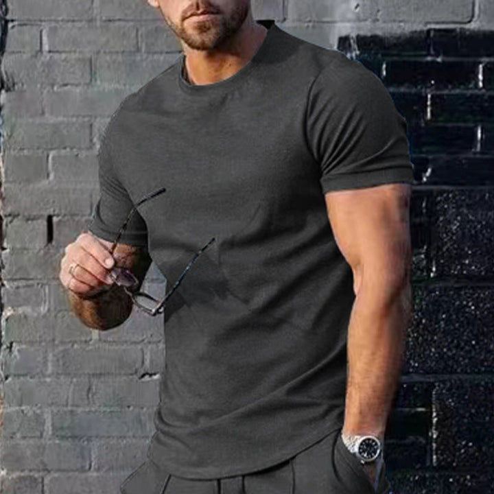 Men's Basic Round Neck T-Shirt