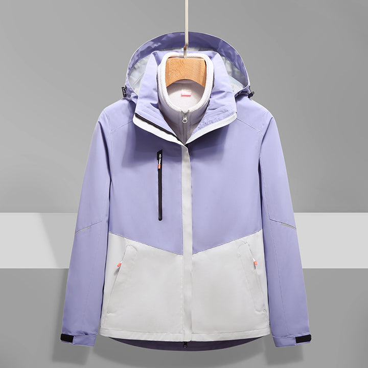 Men's Softshell Outdoor Jacket with Hood, windproof and waterproof Mune Fashion