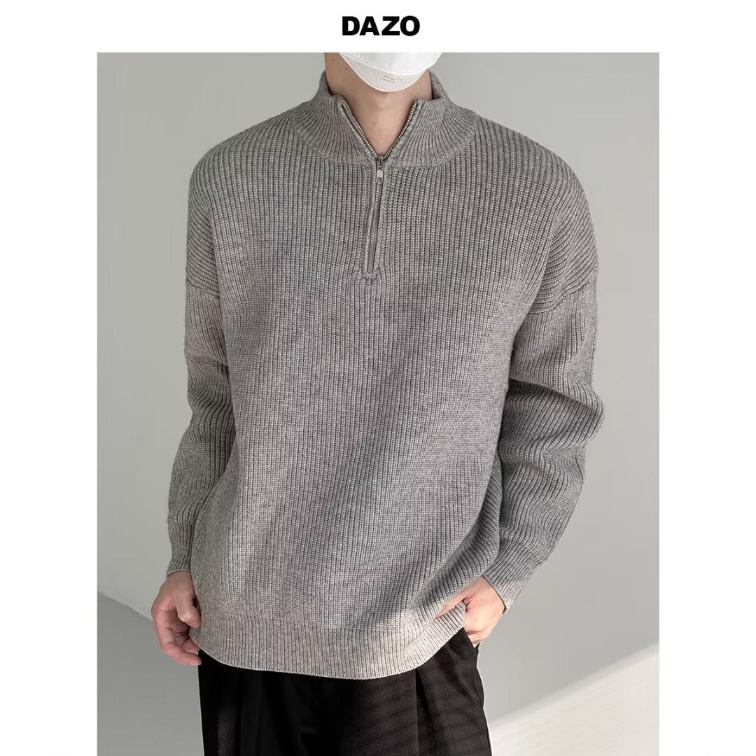 Men's Premium Zip Sweater Mune Fashion