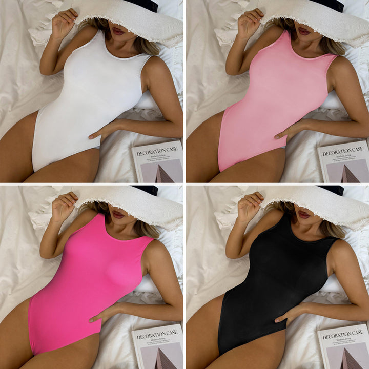 Women One-Piece Swimsuit Mune Fashion