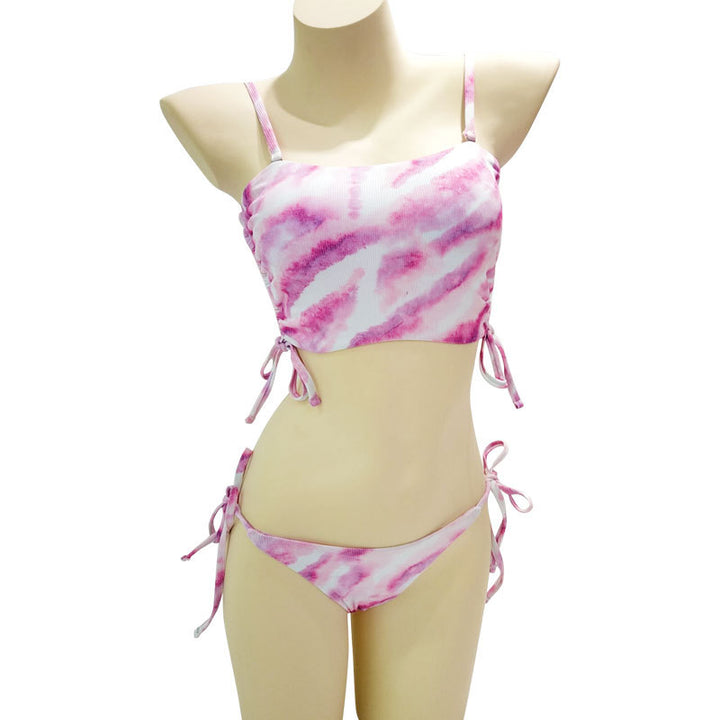 Women's Crop Top Bikini with Adjustable Straps Mune Fashion