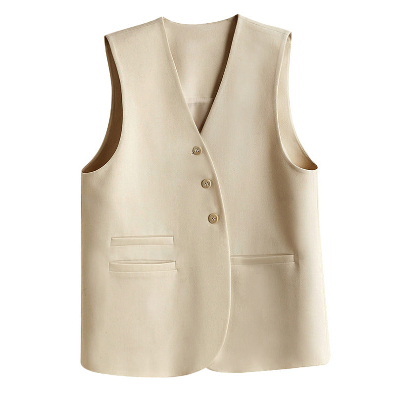 Women Elegant Blazer Vest Mune Fashion