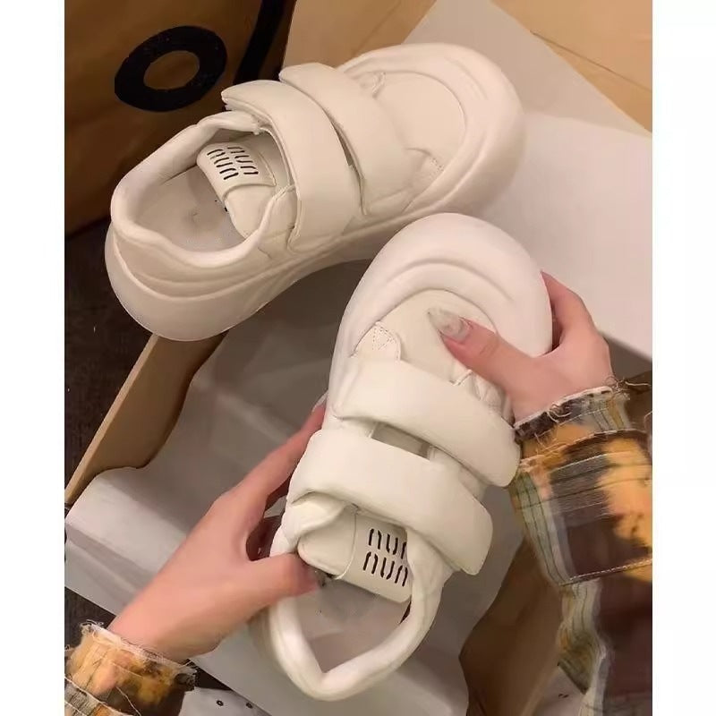 Women's Platform Sneakers with Velcro Mune Fashion