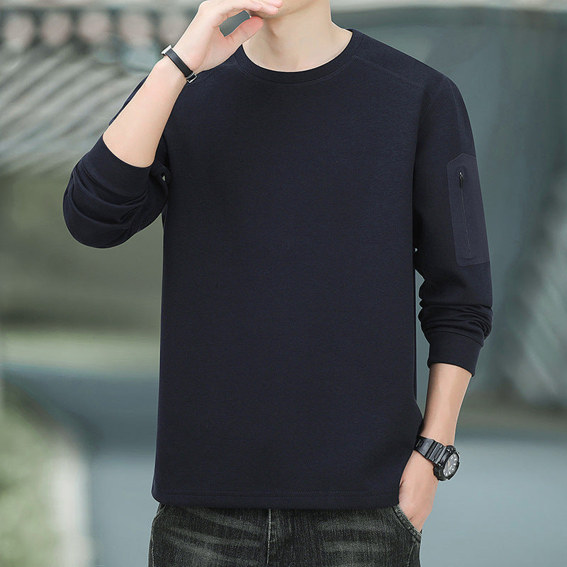 Men's Oversized Sweatshirt with contrasting side pockets and soft fleece lining Mune Fashion