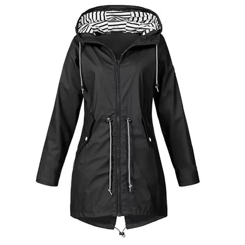 Mune | Women's Long Jacket with Hood