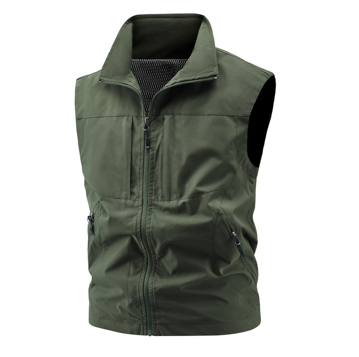 Women's breathable softshell vest with stand-up collar and tailored cut Mune Fashion