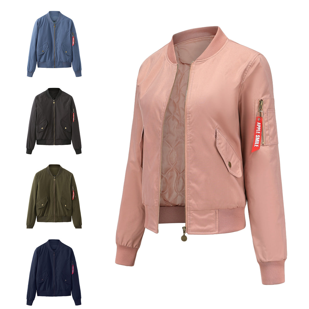 Men's lightweight bomber jacket in classic blouson cut with arm pocket and welt pockets Mune Fashion
