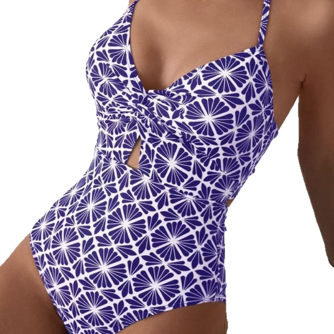 Women Elegant patterned swimsuit Mune Fashion