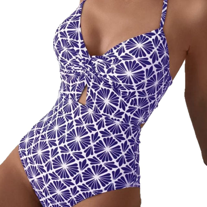 Women Elegant patterned swimsuit Mune Fashion