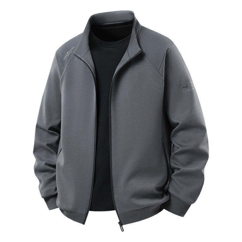 Men's Lightweight Casual Training Suit Set with Zip Jacket, Elastic Waistband & Zip Pockets Mune Fashion