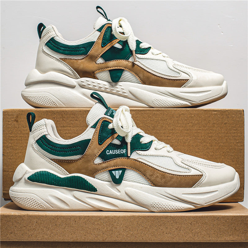 Men's Retro-Performance Street Sneaker with multilayer sole technology and breathable mesh Mune Fashion