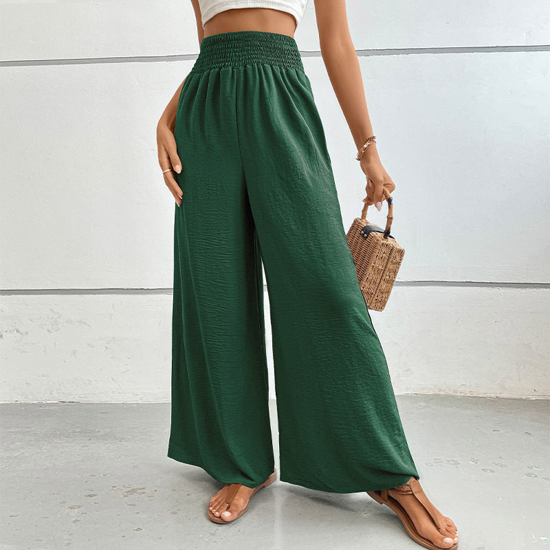 Ladies Elegant Wide Summer Pants Mune Fashion