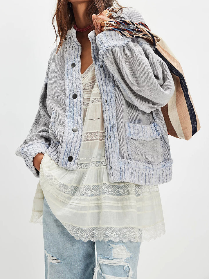 Women's Fashion Cardigan with Button Details