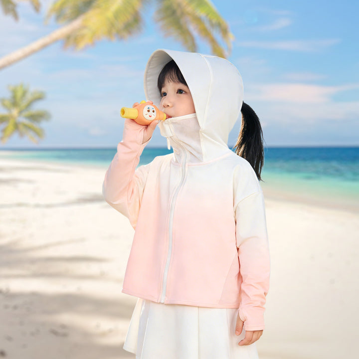 Ladies sports jacket with functional UV protection and hood Mune Fashion