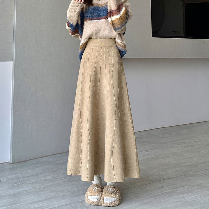 Ladies Elegant and Flowing Maxi Skirt Mune Fashion 1787632125