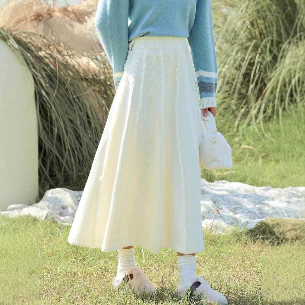 Women's Elegant and Flowing Maxi Skirt Mune Fashion