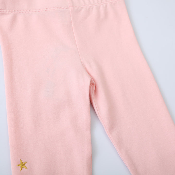 Girls leggings with playful fairy and rainbow design Mune Fashion