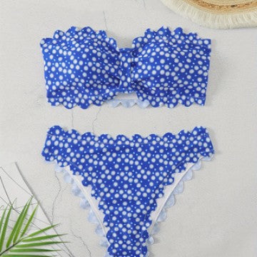 Women's Bikini Set with Floral Pattern Mune Fashion