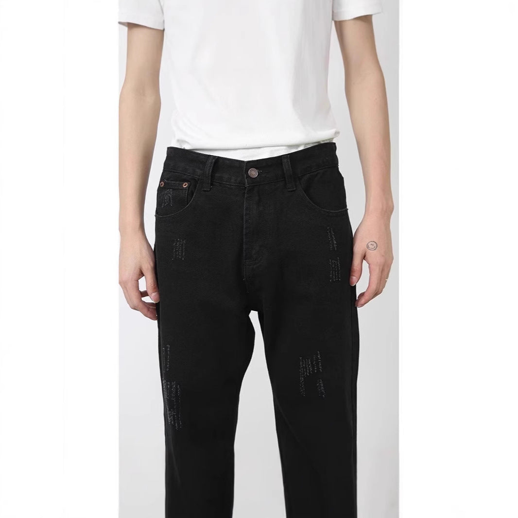 Men's Loose-Fitting Denim Pants Mune Fashion