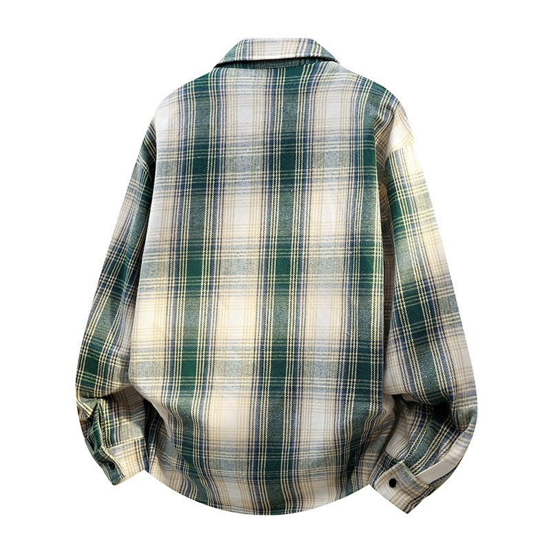 Men's Checkered Casual Shirt Mune Fashion