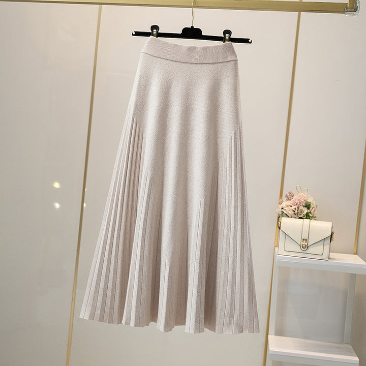 Women's Pleated Wrap Skirt Mune Fashion