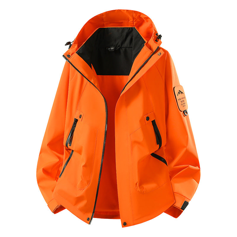 Men's Two-in-One Weather Protection Jacket with Removable Padded Vest and Adjustable Hood Mune Fashion