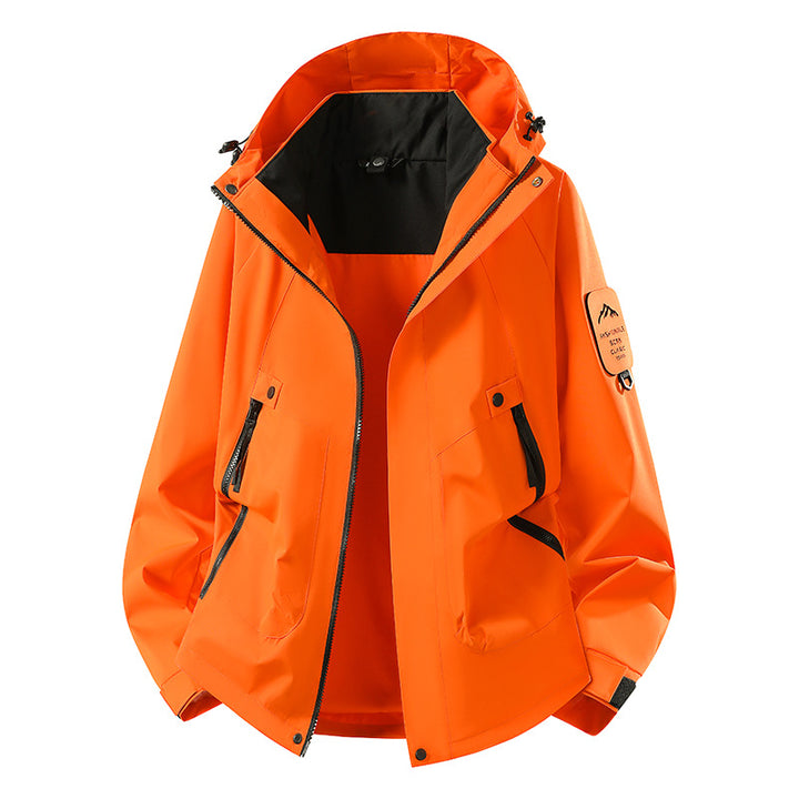 Men's Two-in-One Weather Protection Jacket with Removable Padded Vest and Adjustable Hood Mune Fashion
