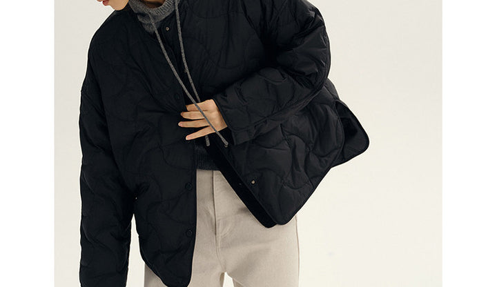 Women's reversible jacket with high collar Mune Fashion
