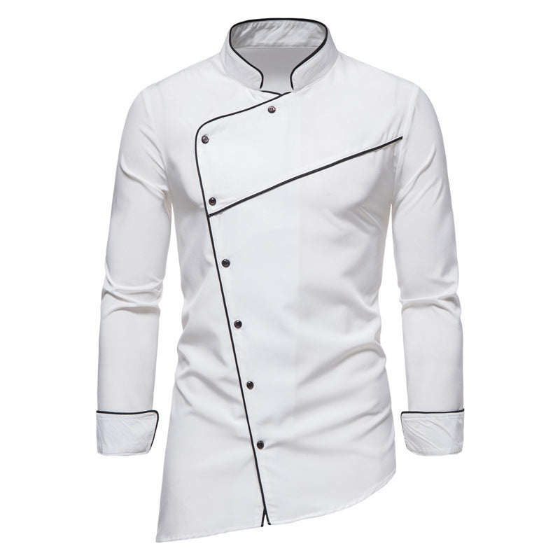 Men's chef jacket with stylish accents and professional cut Mune Fashion