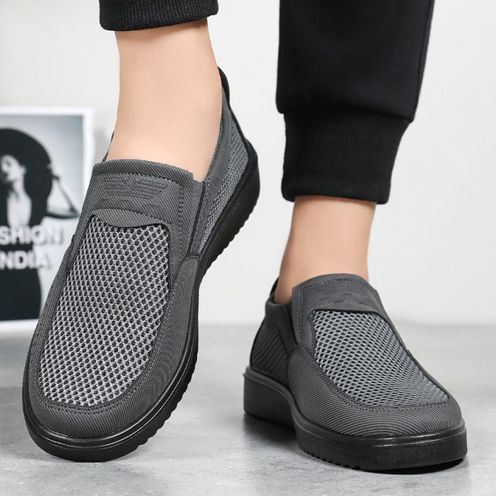 Women Breathable Slip-On Sneakers with Non-Slip Sole Mune Fashion
