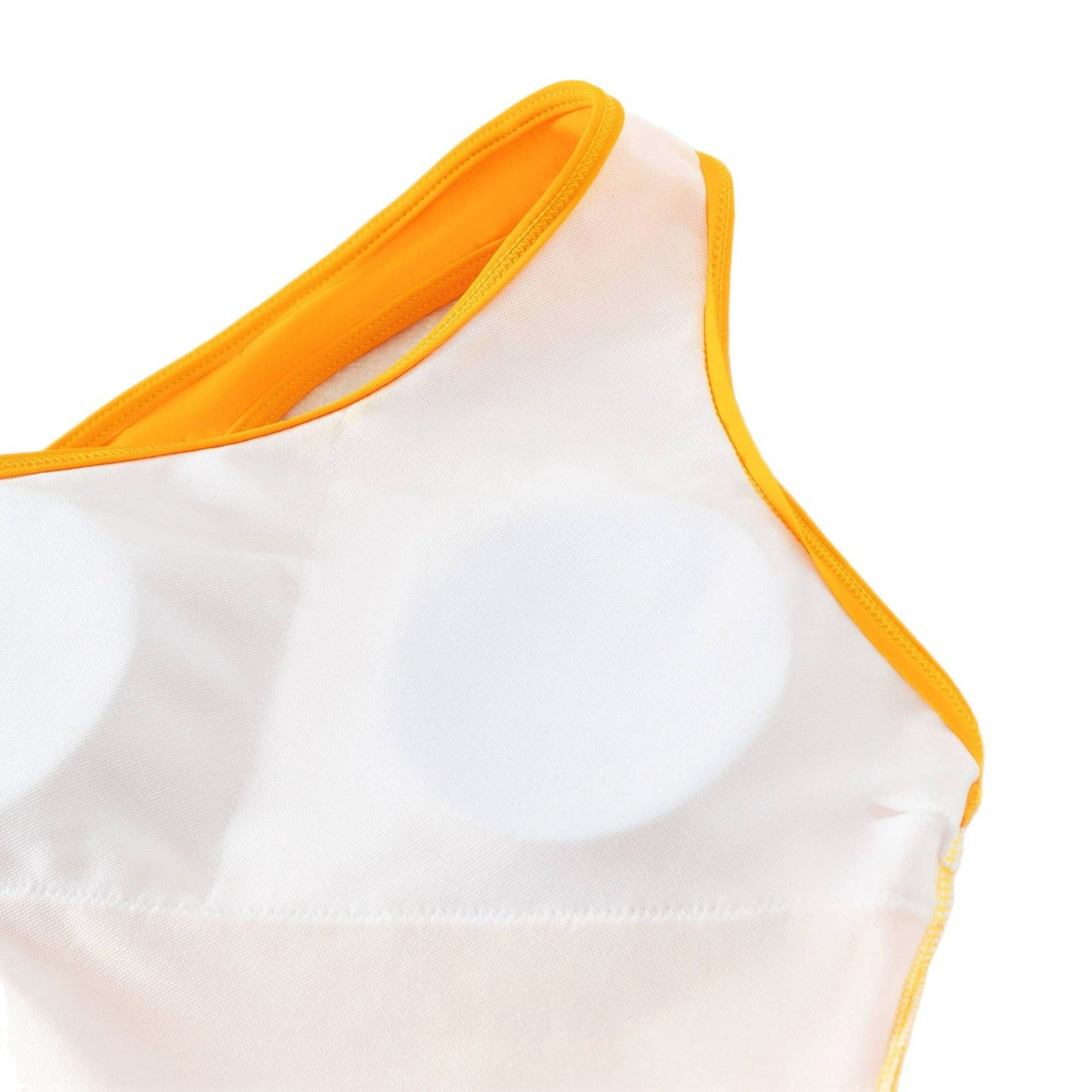 Ladies Asymmetrical One-Piece Swimsuit with Trend Details Mune Fashion