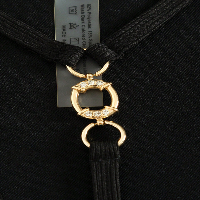 Women's Triangle Bikini with Sophisticated Straps Mune Fashion
