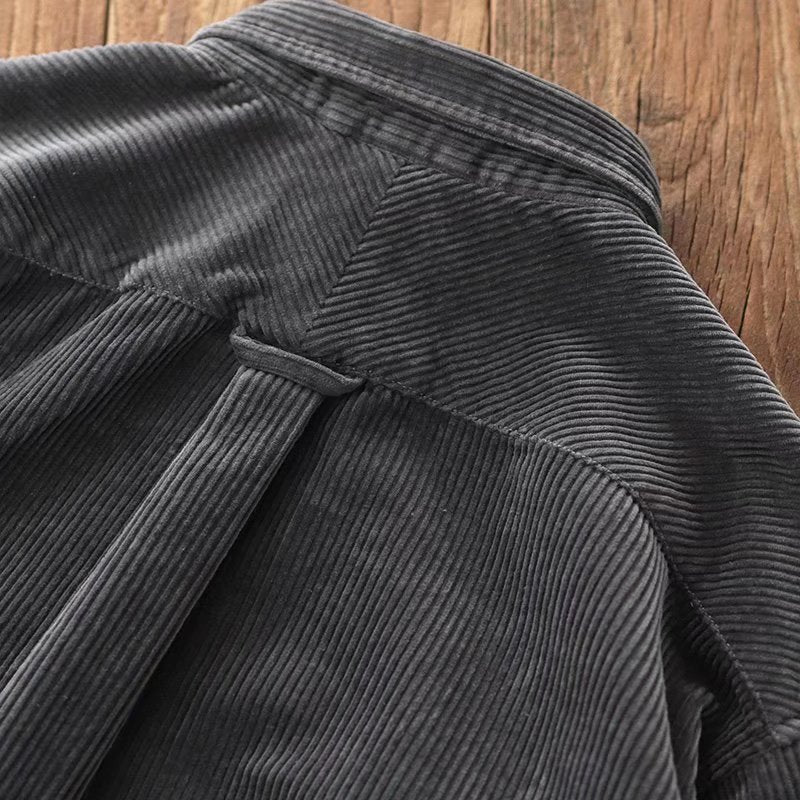 Men's Comfortable Cord Shirt Mune Fashion