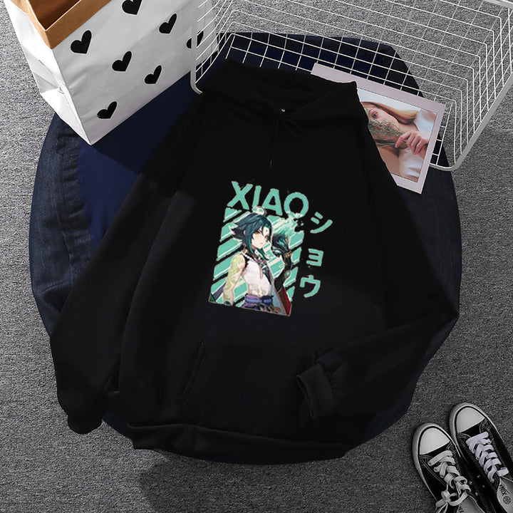 Women’s soft oversized hoodie with kawaii mushroom frog print, kangaroo pocket, and ribbed cuffs Mune Fashion