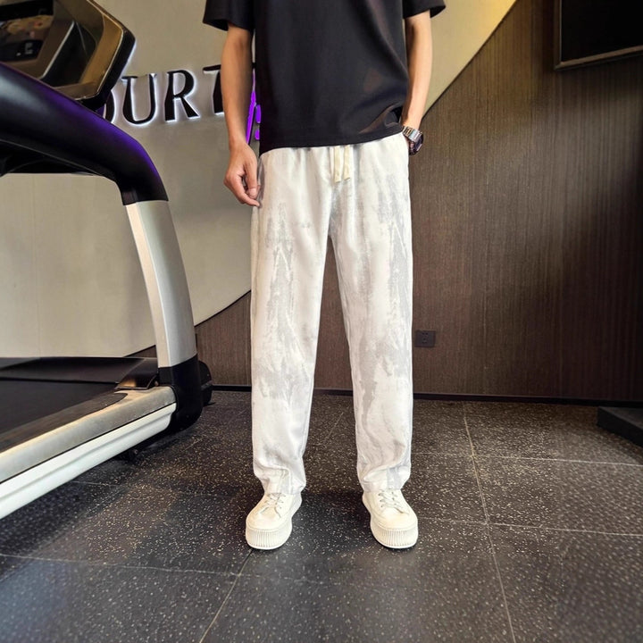 Men's sporty casual pants with elastic waistband Mune Fashion