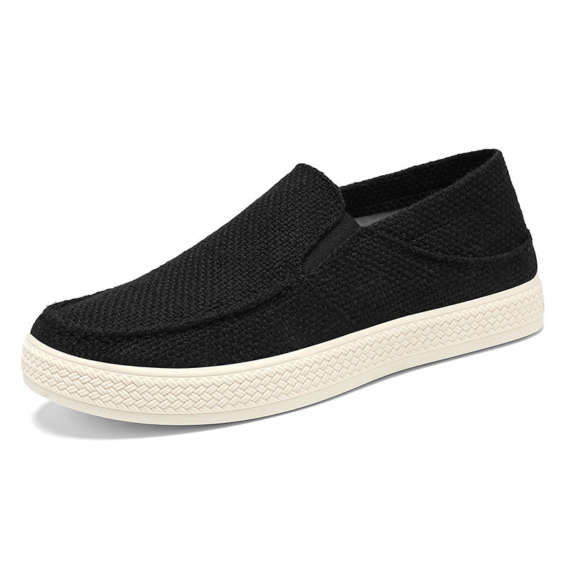 Women’s knitted slip-on casual shoe with elastic entry and structured platform sole Mune Fashion