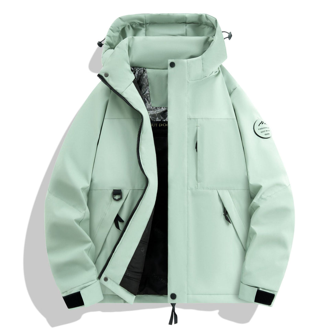 Men's Waterproof and Breathable Softshell Outdoor Jacket Mune Fashion