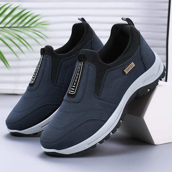 Men's sporty outdoor slip-on sneakers with non-slip tread sole Mune Fashion