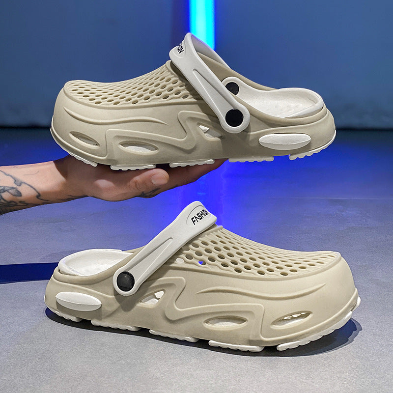 Men's Breathable Clogs with Adjustable Strap Mune Fashion