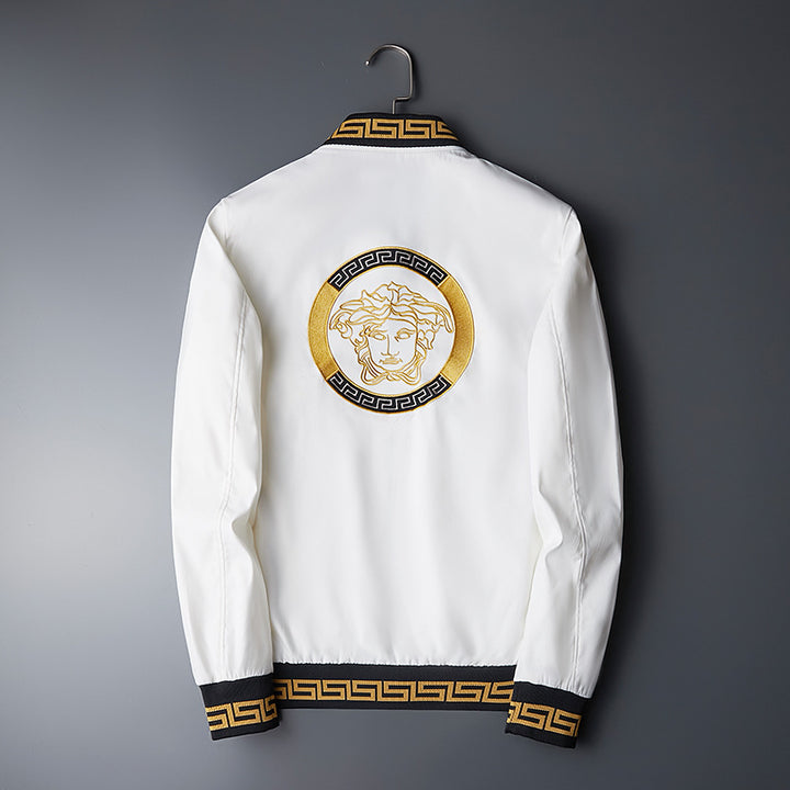 Men's Sporty Bomber Jacket with Innovative Design Mune Fashion